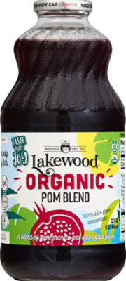 Lakewood Organic 100% Juice Pomegranate - 32 Fl. Oz. - Image 2