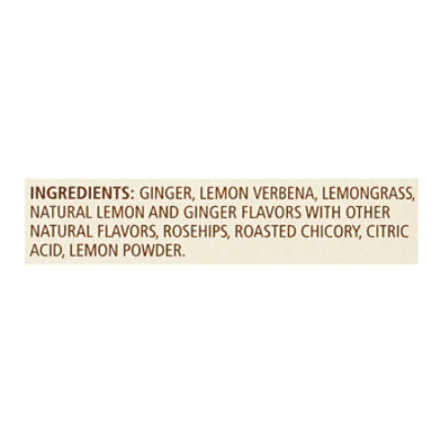 Celestial Seasonings Herbal Tea Bags Caffeine Free Jammin Lemon Ginger 20 Count - 1.6 Oz - Image 4