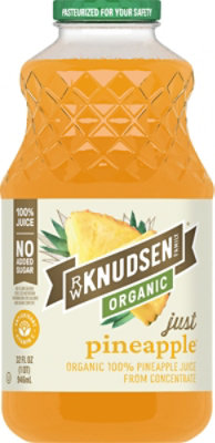 R.W. Knudsen Family Organic Pineapple Juice - 32 Fl. Oz. - Image 2