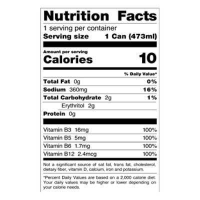 Rockstar Pure Zero Punched Energy Drink - 16 Fl. Oz. - Image 4