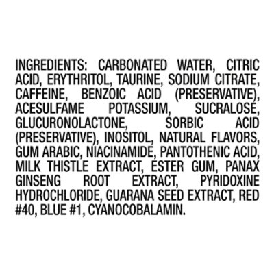 Rockstar Pure Zero Punched Energy Drink - 16 Fl. Oz. - Image 5