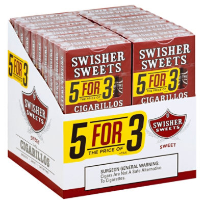 Swisher Sweets Cigarillos - Case