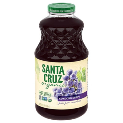 Santa Cruz Organic Concord Grape Juice - 32 Oz - Image 4