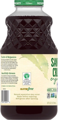 Santa Cruz Organic Concord Grape Juice - 32 Oz - Image 2