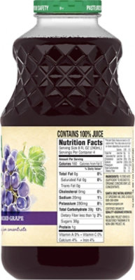 Santa Cruz Organic Concord Grape Juice - 32 Oz - Image 2