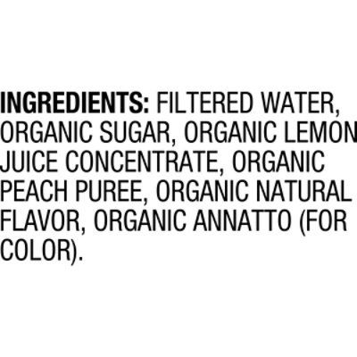 Santa Cruz Organic Peach Lemonade - 32 Oz - Image 6