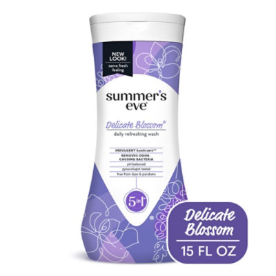 Summers Eve Delicate Blossom Cleansing Wash - 15 Oz - Image 1