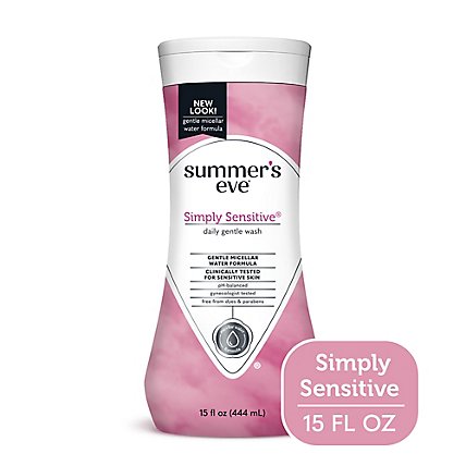 Summers Eve Cleansing Wash Simply Sensitive - 15 Fl. Oz. - Image 2