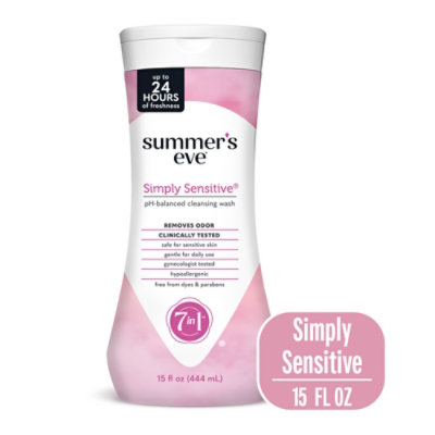 Summers Eve Cleansing Wash Simply Sensitive - 15 Fl. Oz. - Image 2