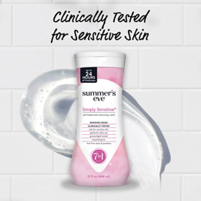 Summers Eve Cleansing Wash Simply Sensitive - 15 Fl. Oz. - Image 3