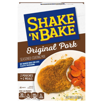 Shake 'N Bake Original Pork Seasoned Coating Mix Packets 2 Count - 5 Oz - Image 1