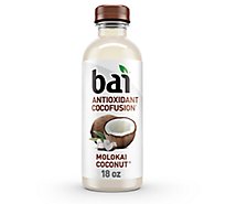 Bai Antioxidant Cocofusion Molokai Coconut Coconut Flavored Water Bottle - 18 Fl. Oz.