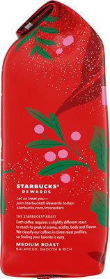 Starbucks Holiday Blend 100% Arabica Limited Edition Medium Roast Ground Coffee Bag - 10 Oz - Image 2