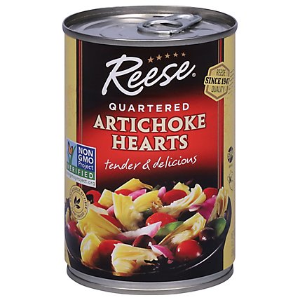 Reese Artichoke Hearts Quartered - 14 Oz - Image 3