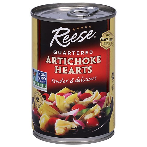 Reese Artichoke Hearts Quartered - 14 Oz