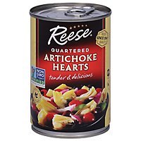 Reese Artichoke Hearts Quartered - 14 Oz - Image 1