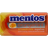 Mentos Breath Mints Sugar Free Orangemint - 1.27 Oz - Image 2