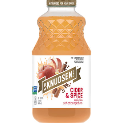 R.W. Knudsen Family 100% Juice Cider & Spice - 32 Fl. Oz.