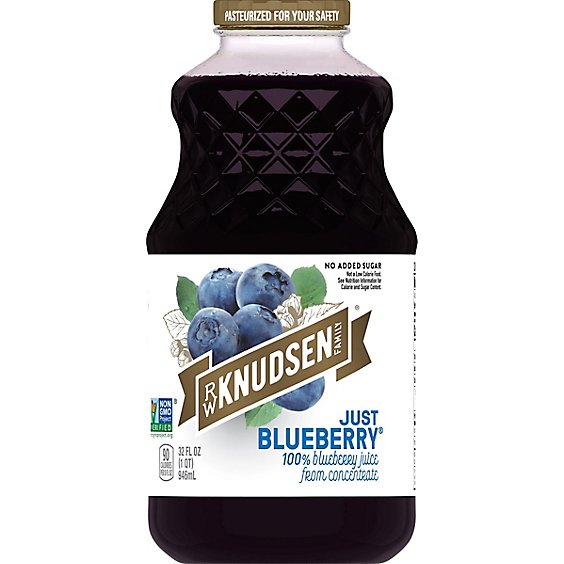 R.W. Knudsen Just Blueberry Juice - 32 Fl. Oz.