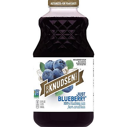 R.W. Knudsen Just Blueberry Juice - 32 Fl. Oz. - Image 1
