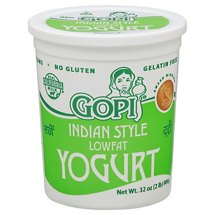 Gopi Yogurt Lowfat - 32 Oz - Image 1