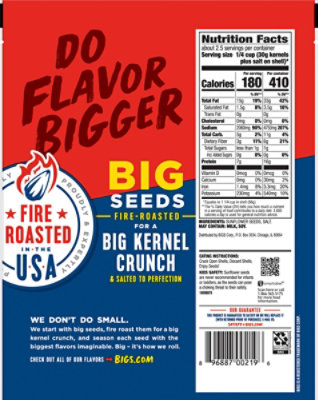 Bigs Sunflower Seeds Salted & Roasted Original - 5.35 Oz - Image 4