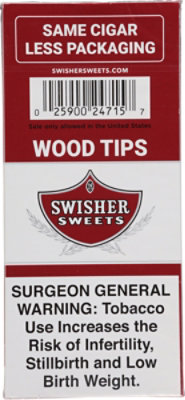 Swisher Sweets Wood Tips - 5 Count - Image 3