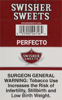 Swisher Sweets Cigars Perfecto - 5 Count - Image 3