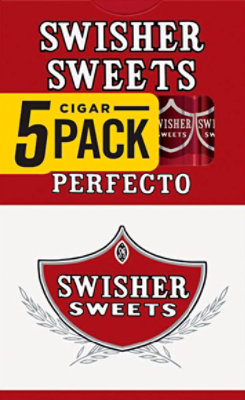 Swisher Sweets Cigars Perfecto - 5 Count