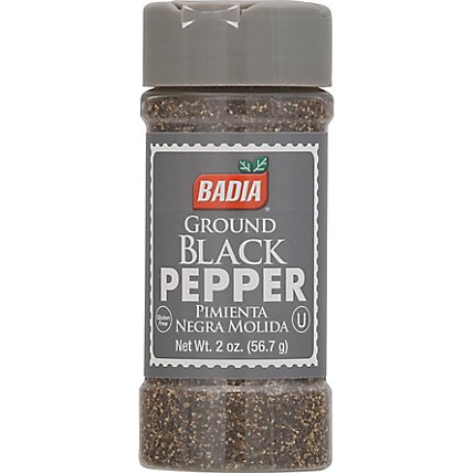 Badia Pepper Black Ground Bottle - 2 Oz - Image 2