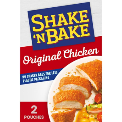 Shake 'N Bake Original Chicken Seasoned Coating Mix Packets 2 Count - 4.5 Oz