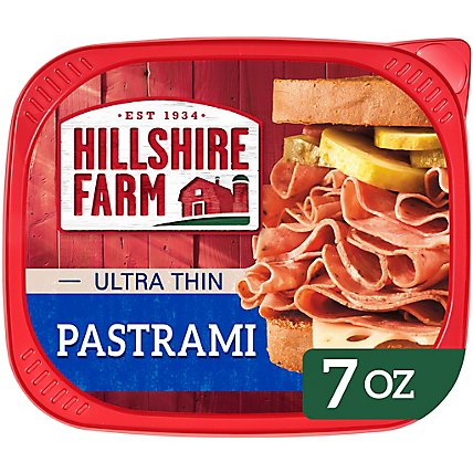Hillshire Farm Ultra Thin Sliced Lunchmeat Pastrami - 7 Oz