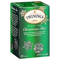 Twinings of London Black Tea Premium Christmas Tea - 20 Count - Image 1