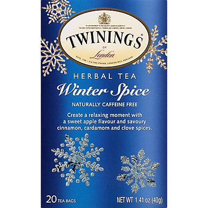 Twinings of London Herbal Tea Winter Spice - 20 Count - Image 2