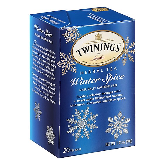 Twinings of London Herbal Tea Winter Spice - 20 Count