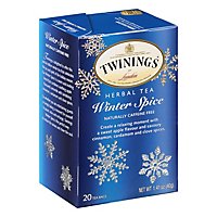 Twinings of London Herbal Tea Winter Spice - 20 Count - Image 1