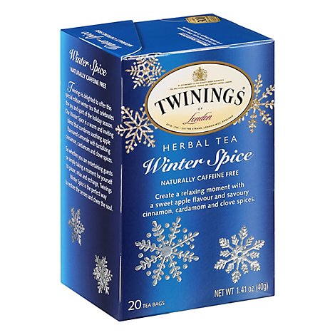 Twinings of London Herbal Tea Winter Spice - 20 Count
