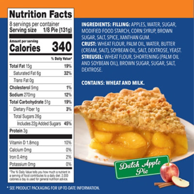 Mrs. Smiths Pie With Flaky Crust Dutch Apple - 37 Oz - Image 4