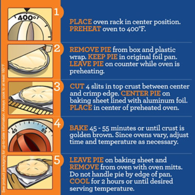 Mrs. Smiths Pie With Flaky Crust Apple - 37 Oz - Image 5