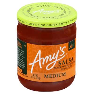 Amy's Medium Salsa - 14.7 Oz - Image 1