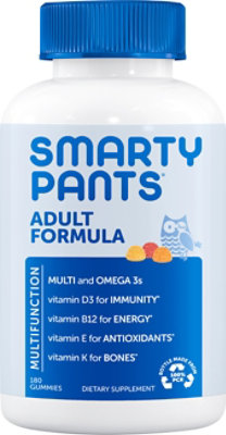 SmartyPants Gummy Omega 3s Multivitamin D - 180 Count - Image 2