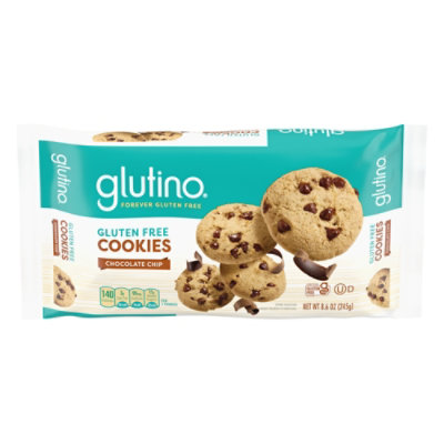 Glutino Chocolate Chip Cookies - 8.6 Oz - Image 1