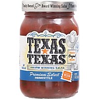 Texas Texas Salsa Premium Select Homestyle Medium Jar - 16 Oz - Image 2