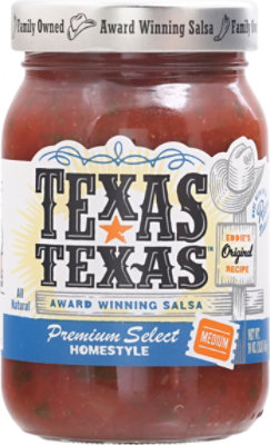 Texas Texas Salsa Premium Select Homestyle Medium Jar - 16 Oz - Image 2