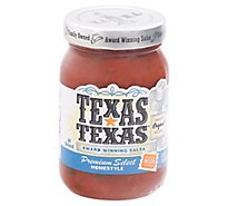 Texas Texas Salsa Premium Select Homestyle Medium Jar - 16 Oz