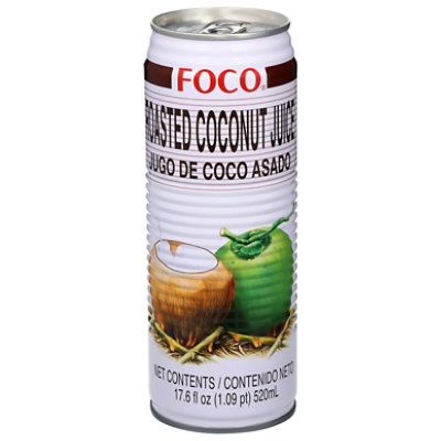 Foco Roasted Coconut Juice - 17.6 Oz