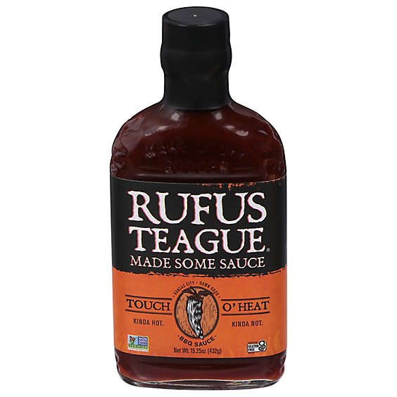 Rufus Teague Sauce Touch O Heat - 16 Oz