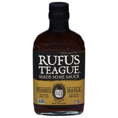 Rufus Teague Sauce Whiskey Maple - 16 Oz - Image 1