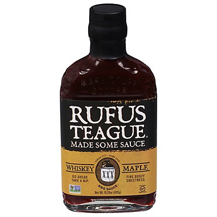 Rufus Teague Sauce Whiskey Maple - 16 Oz - Image 1