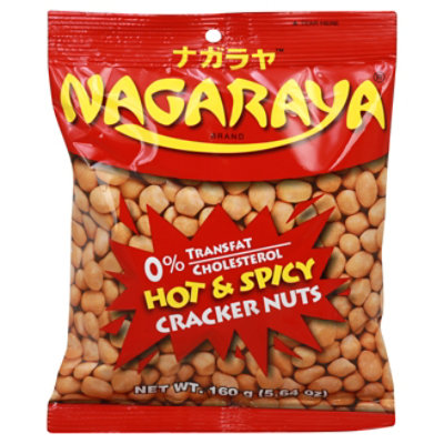 Nagaraya Cracker Nuts Hot & Spicy - 5.64 Oz